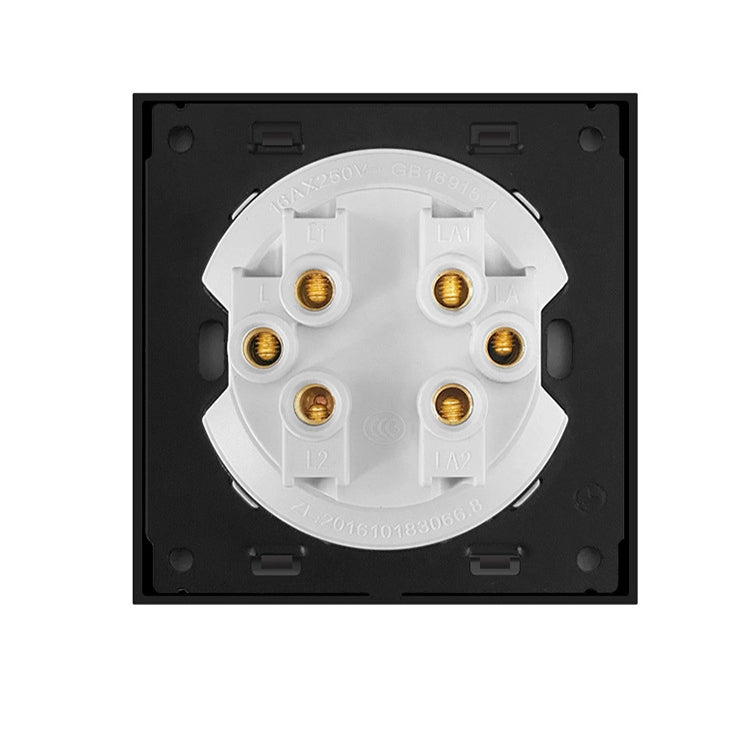 86mm Round LED Tempered Glass Switch Panel, Gray Round Glass, One Open Dual Control, Two Billing Control, Two Open Dual Control, Three Billing Control, Three Open Dual Control, Four Billing Control, Four Open Dual Control, One Open Multiple Control    ...