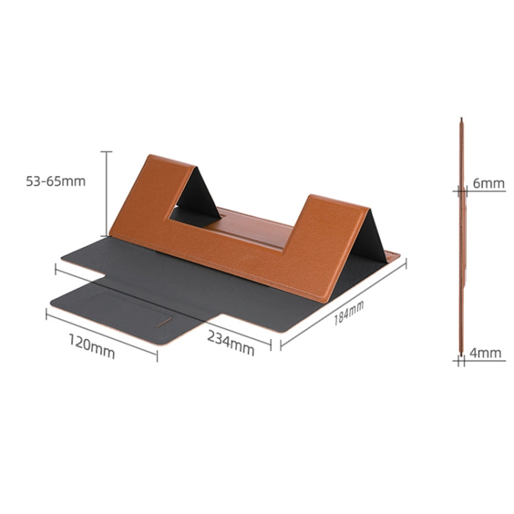 Magnetic PU Leather Tablet Laptop Folding Holder, Magnetic PU Leather Folding Holder