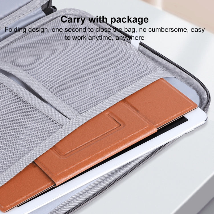Magnetic PU Leather Tablet Laptop Folding Holder, Magnetic PU Leather Folding Holder