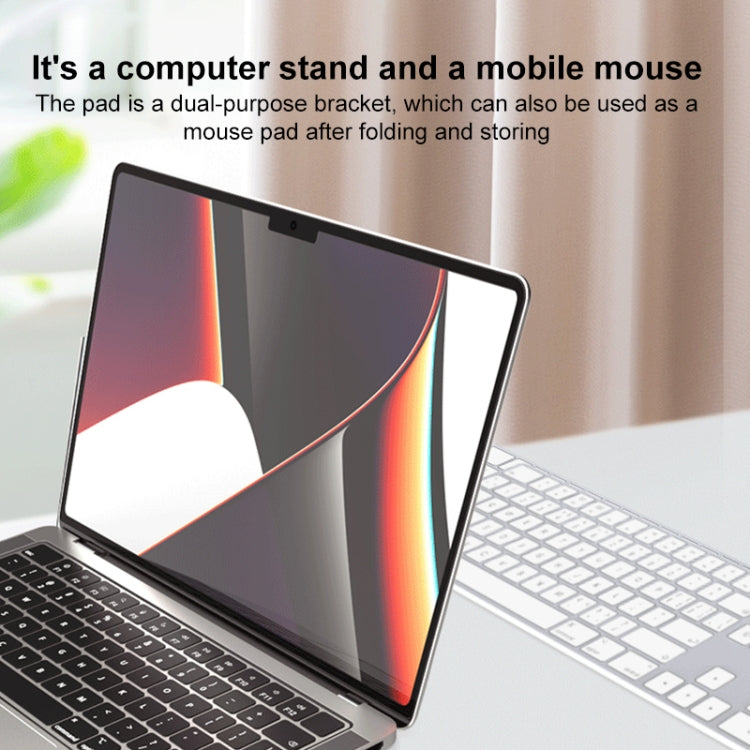 Magnetic PU Leather Tablet Laptop Folding Holder, Magnetic PU Leather Folding Holder