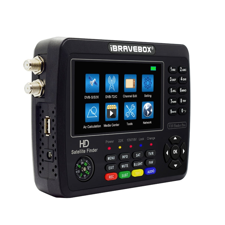 Digital Satellite Meter Signal Finder | iBRAVEBOX V10 Pro