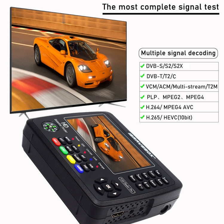 Digital Satellite Meter Signal Finder | iBRAVEBOX V10 Pro