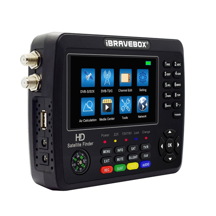 digital satellite meter for satellite dish alignment and installation