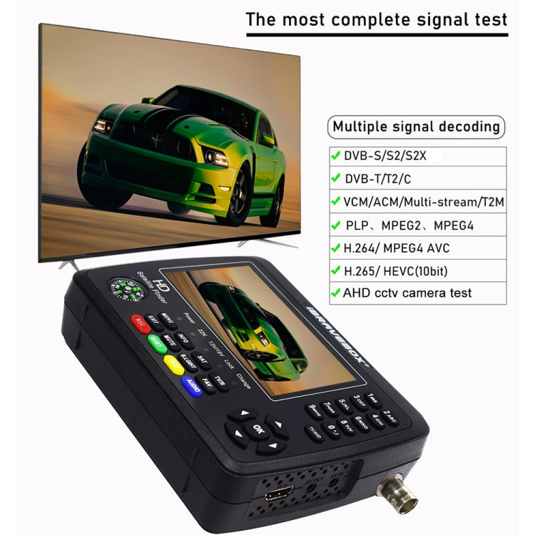 Digital Satellite Meter | iBRAVEBOX V10 Finder Pro+