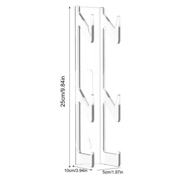 YX072-1 Acrylic Game Controller and Headphone Wall Mount, YX072-1