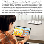 Original Xiaomi AX3000T 2.4GHz/5GHz Dual-band 1.3GHz CPU Router Supports NFC Connection, US Plug, AX3000T