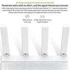 Original Xiaomi AX3000T 2.4GHz/5GHz Dual-band 1.3GHz CPU Router Supports NFC Connection, US Plug, AX3000T
