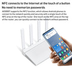 Original Xiaomi AX3000T 2.4GHz/5GHz Dual-band 1.3GHz CPU Router Supports NFC Connection, US Plug, AX3000T