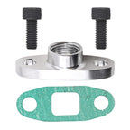 Car Turbine Oil Supply Pipe Flange Gasket AN4 Joint Adapter, For T3 T4 T04E GT42