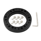 Universal Car Steering Wheel HUB Boss PCD Adapter Kit, Adapter Kit(Black)