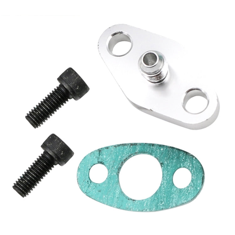 Car Turbine Oil Supply Pipe Flange Gasket AN10 Joint Adapter, For GT25 / GT28 / GT30