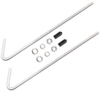 Car Battery Fixing Stainless Steel Bracket Bolt Kit, LS04 8 inch, LS05 10 inch