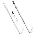 Car Battery Fixing Stainless Steel Bracket Bolt Kit, LS04 8 inch, LS05 10 inch