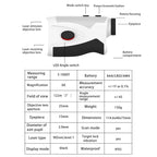 PR165 5-1000 Yards Handheld Laser Rangefinder Telescope, PR165