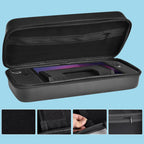 Portable EVA Leather Grain Game Console Storage Bag, Storage Bag