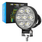 9-30V 12W 6000K 2.5 inch Car LED Engineering Auxiliary Light, 9-30V 12W