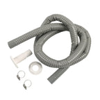 12V-1100GPH Boat / RV Bilge Sump Water Pump with Grey Drain Pipe, with Grey Drain Pipe