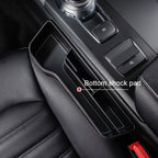 Car Multi-functional Console Box Cup Holder Seat Gap Side Storage Box, Frizzled Feather Style, Grey Front Passenger Seat, Grey Main Driver Seat, Red Front Passenger Seat, Red Main Driver Seat