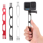 Aluminium Extension Arm Hollow Grip Extenter for DJI, Insta360, GoPro and Other Action Cameras, 20cm
