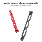 Aluminium Extension Arm Hollow Grip Extenter for DJI, Insta360, GoPro and Other Action Cameras, 20cm