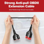THINKCAR ThinkDiag Car OBD2 Extension Cable, Cable Length: 30cm, THINKCAR OBD2 Extension Cable