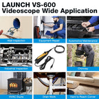 LAUNCH VSP-600 For X431 Pro3S+ / V / V+ / PAD-V USB HD Endoscope Car Repair Tool, VSP-600