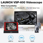 LAUNCH VSP-600 For X431 Pro3S+ / V / V+ / PAD-V USB HD Endoscope Car Repair Tool, VSP-600
