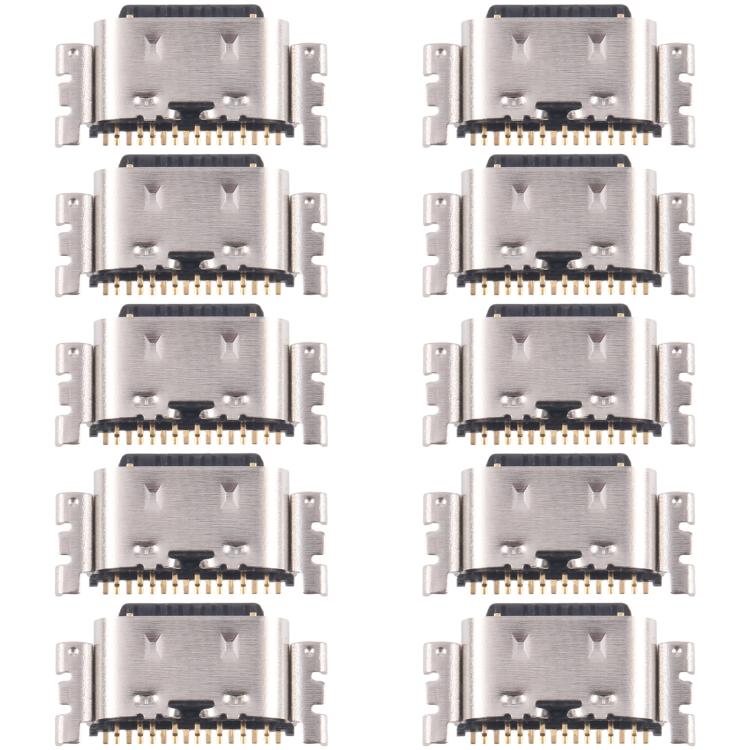 10pcs Original Charging Port Connector, For Infinix Smart 6 X6511, For Infinix Note 11 Pro X697, For Infinix Hot 10 Play X688C, For Infinix Note 10 Pro X695, For Infinix Hot 10 Lite X657B, For Infinix Hot 10