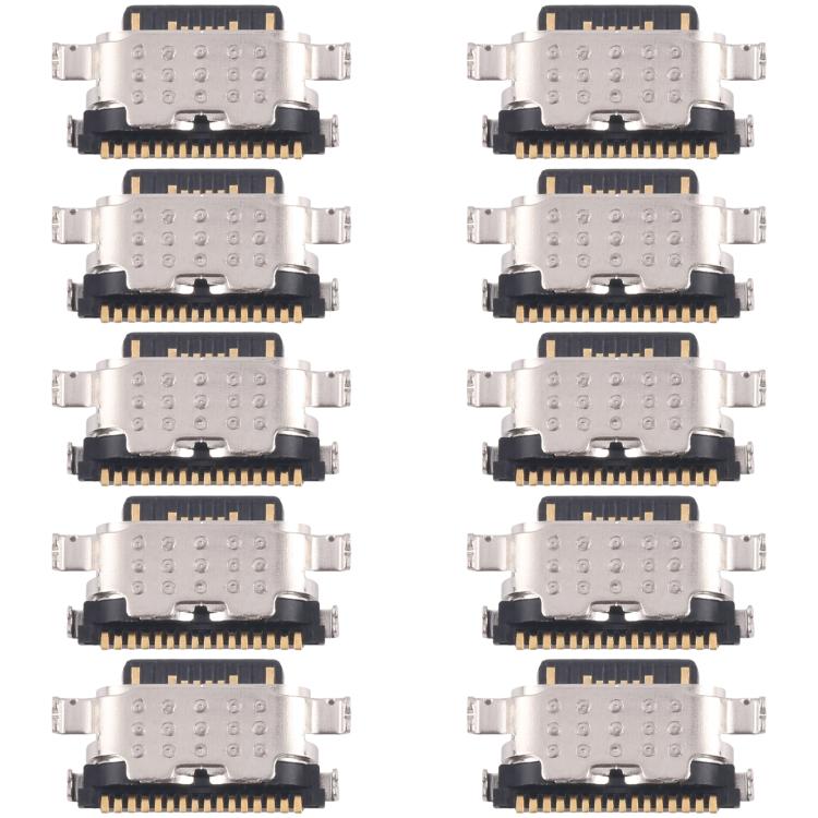 10pcs Original Charging Port Connector, For Tecno Pova 6 Neo 4G, For Tecno Pova 6, For Tecno Camon 30 Pro, For Tecno Camon 30 4G CL6, For Tecno Pova 6 Pro 5G LI9, For Tecno Spark 20 Pro+ KJ7, For Tecno Spark 20 Pro KJ6, For Tecno Spark 20C BG7n        ...