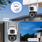 QX101 6MP WiFi Dual Camera Supports Two-way Voice Intercom & Infrared Night Vision, QX101