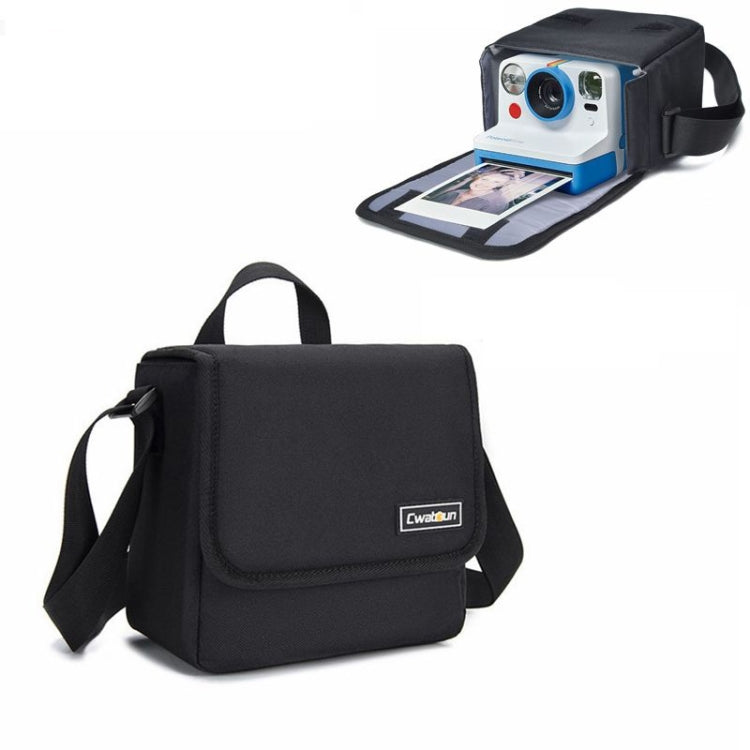 Cwatcun D52 Crossbody Camera Bag Photography Lens Shoulder Bag, 17 x 18 x 11cm