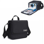 Cwatcun D52 Crossbody Camera Bag Photography Lens Shoulder Bag, 17 x 18 x 11cm