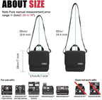 Cwatcun D52 Crossbody Camera Bag Photography Lens Shoulder Bag, 17 x 18 x 11cm