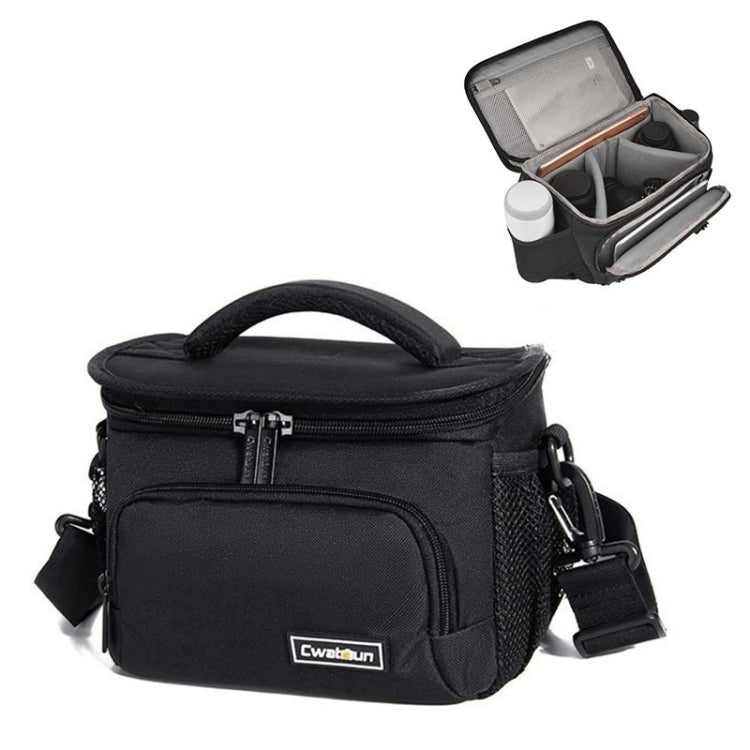 Cwatcun D67 Crossbody Camera Bag Photography Lens Shoulder Bag, 22 x 15 x 15cm S, 25.5 x 16 x 17cm M, 30.5 x 16.5 x 20cm L, 36 x 21 x 24cm XL