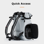 Cwatcun D95 Large Capacity Photography Backpack Shoulders Laptop Camera Bag, 27 x 37 x 16cm, 30.5 x 18 x 38cm