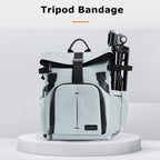 Cwatcun D95 Large Capacity Photography Backpack Shoulders Laptop Camera Bag, 27 x 37 x 16cm, 30.5 x 18 x 38cm