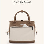 Cwatcun D112 Contrast Canvas Camera Bag One-shoulder Cross-body Tote Bag, 24.5 x 30 x 15.5cm