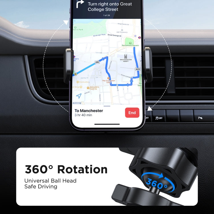 JOYROOM JR-ZS377 Car Air Vent Mobile Phone Navigation Holder