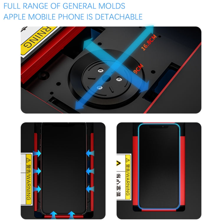 TBK 288M Automatic Screen Disassembly Machine Built-in Vacuum Pump, US Plug, UK Plug, AU Plug, EU Plug