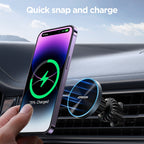 JOYROOM JR-ZS240 Pro Magnetic Wireless Car Air Outlet Charger