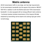 Measy W2H 60GHz 4K+ Ultra HD Wireless Transmission Kit, Transmission Distance: 50m, 4K+