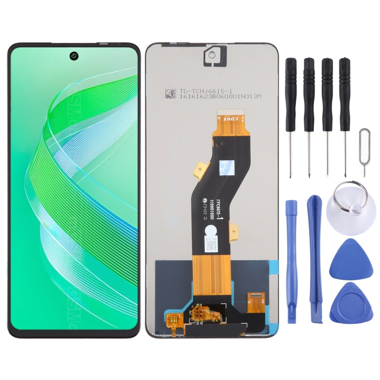 OEM LCD Screen with Digitizer Full Assembly, For Infinix GT 50 Pro X6891, For Infinix Hot 70 X6895B, For Infinix Note Edge X6887, For Infinix Smart 20 X6840 X6840B, For Infinix Note 60 Pro X6878, For Infinix Note 60 X6879, For Infinix Hot 60i 5G X6730 ...