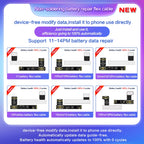 I2C External Battery Repair Cable, For iPhone 15 Pro Max / 15 Pro, For iPhone 15 / 15 Plus, For iPhone 13 Pro Max / 13 Pro, For iPhone 13 / 13 mini, For iPhone 14 / 14 Plus, For iPhone 14 Pro Max / 14 Pro, For iPhone SE 2022                            ...