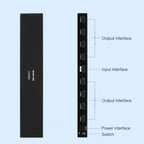 Measy SPH108 1 to 8 4K HDMI 1080P Simultaneous Display Splitter, 1 to 8, AU Plug, 1 to 8, EU Plug, 1 to 8, UK Plug