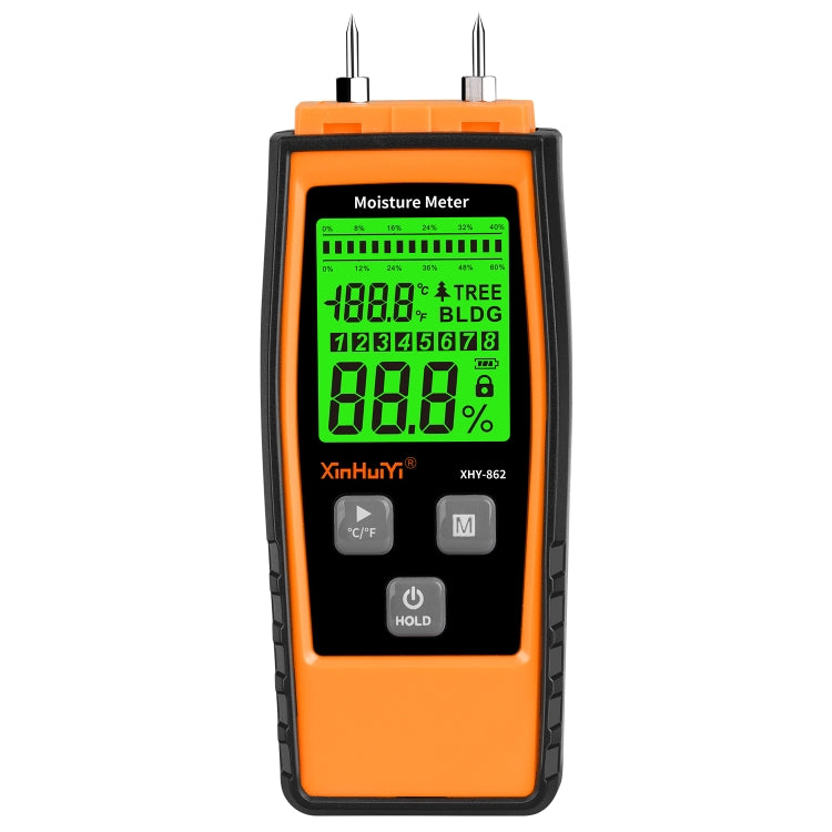 RZ862 Detachable Probe Wood Moisture Tester, RZ862
