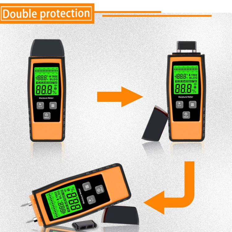 RZ862 Detachable Probe Wood Moisture Tester, RZ862