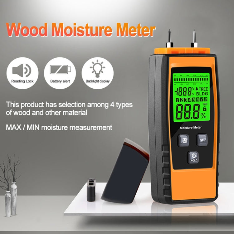 RZ862 Detachable Probe Wood Moisture Tester, RZ862