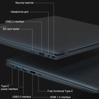 AK15U 15.6 inch Ultrathin Laptop, Windows 10 Intel Processor N95 Quad Core, 12GB+256GB, 12GB+512GB, 12GB+1TB, 16GB+256GB, 16GB+512GB, 16GB+1TB