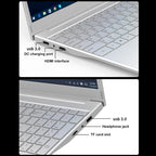 V8 15.6 inch Ultrathin Laptop, Windows 11 Intel Jasper Lake N5095 Quad Core, 16GB+128GB, 16GB+256GB, 16GB+512GB, 16GB+1TB, 16GB+2TB