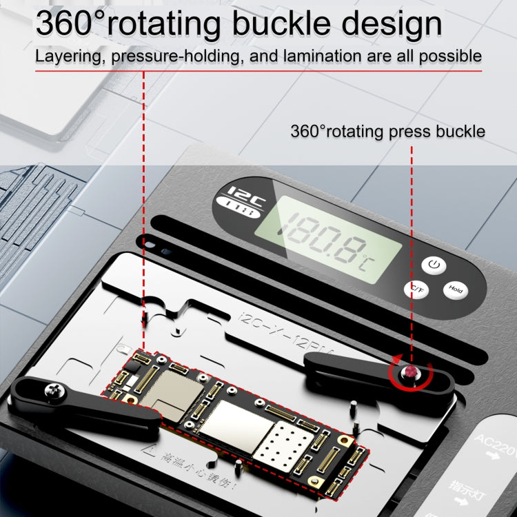 i2C T18 LCD Display PCB Motherboard Layered Desoldering Station With Universal Module, With Universal Module